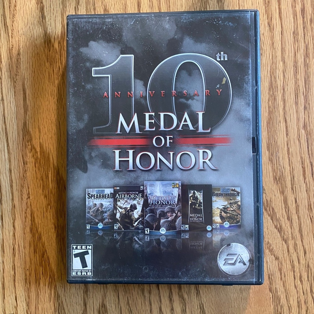 EA Medal of Honor 10th Anniversary PC Games World War II Collection